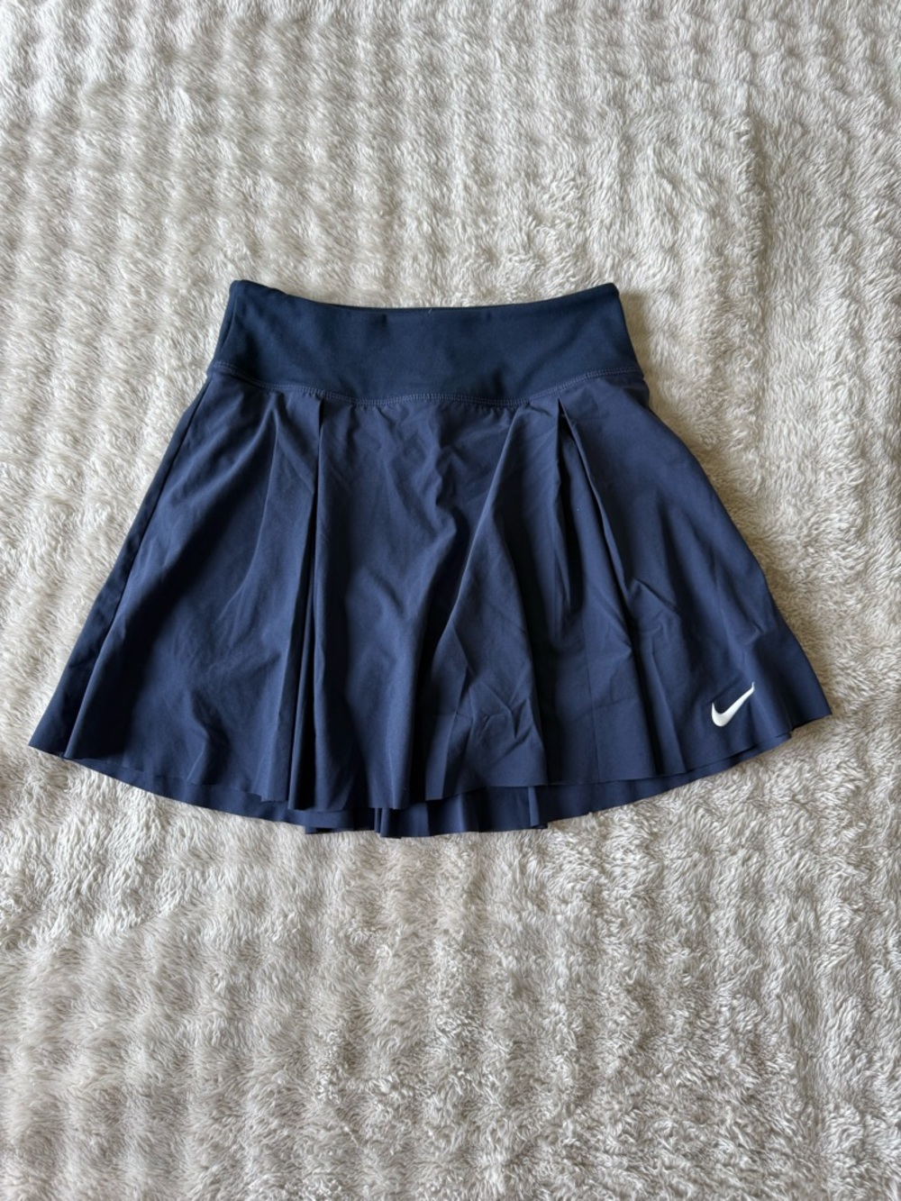 Nike Navy Pleated Athletic Golf Skort